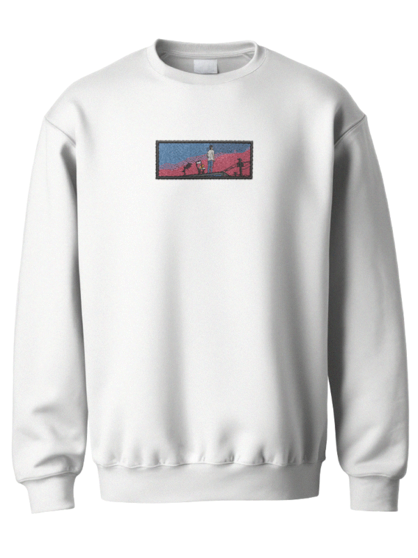 Ufkun Ötesinde Nakışlı Sweatshirt