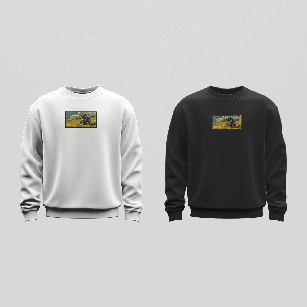 yalnız şovalye double color sweatshirt yalniz sovalye double color sweatshirt