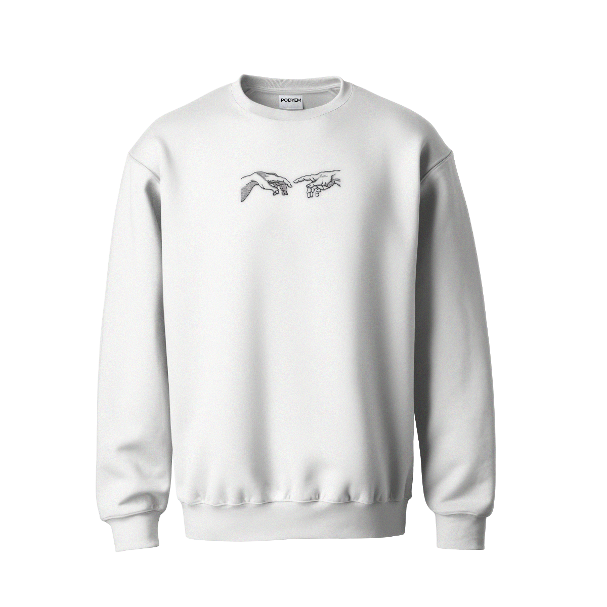 Hands Nakışlı Sweatshirt Hands Nakisli Sweatshirt