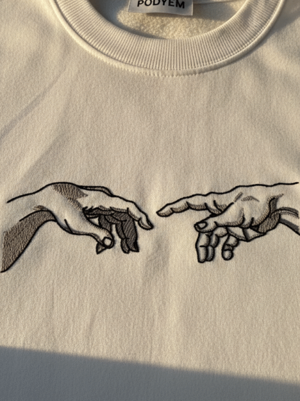 Creation of Adam Nakışlı Sweatshirt